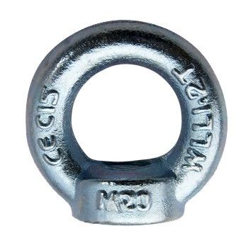 ISO 標準 C15 カーボン 鋼 鍛造 振付 M16 リング ナッツ Din 582