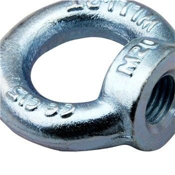 ISO 標準 C15 カーボン 鋼 鍛造 振付 M16 リング ナッツ Din 582