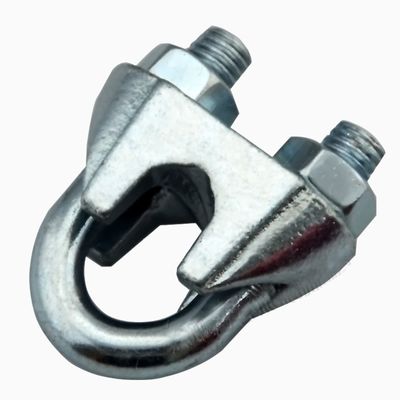 亜鉛 仕上げ USタイプ 工業用用 柔軟性のある電線ロープクリップ